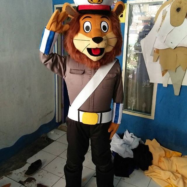 Kostum Maskot Polisi