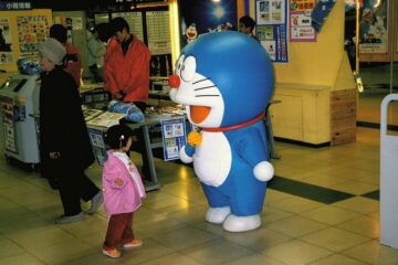 Maskot Kartun Doraemon Wujudkan Impian Bertemu Penggemar
