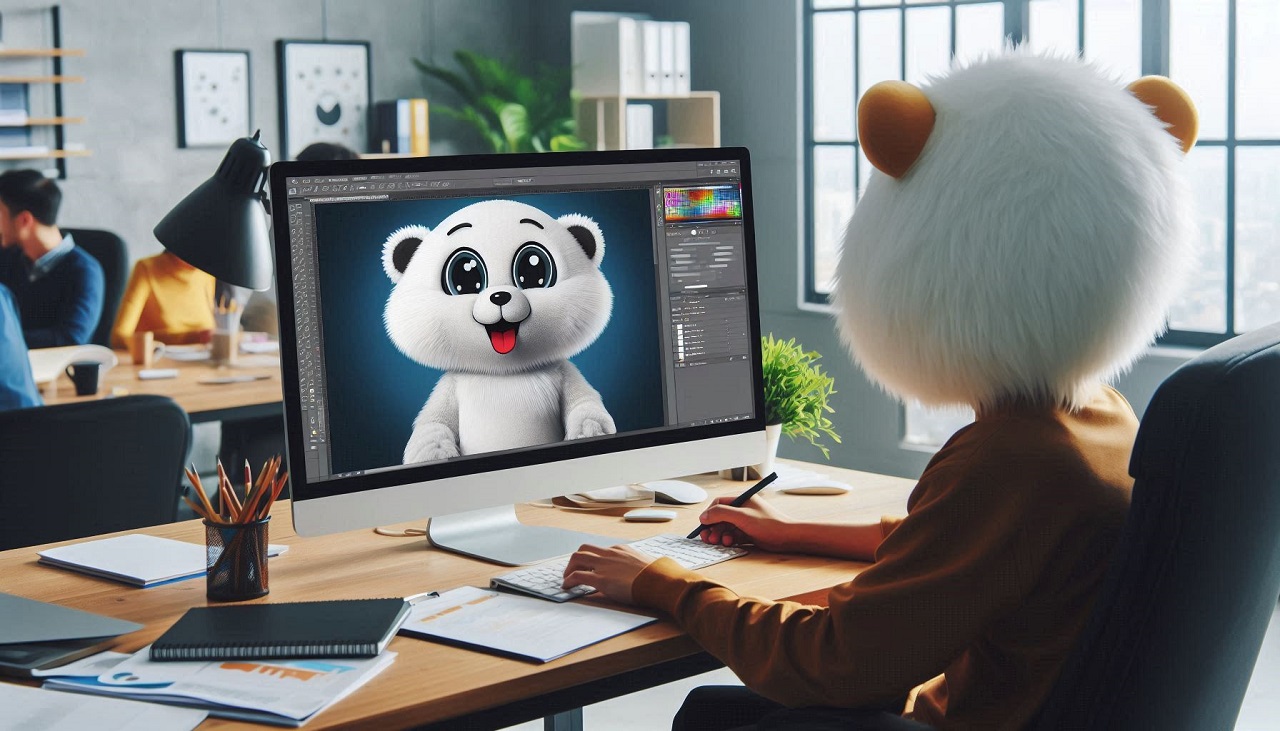 Cara Membuat Desain Maskot ke Bentuk Kostum
