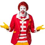 Kostum Badut McD Ronald McDonald