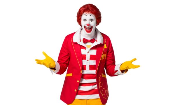 Kostum Badut McD Ronald McDonald