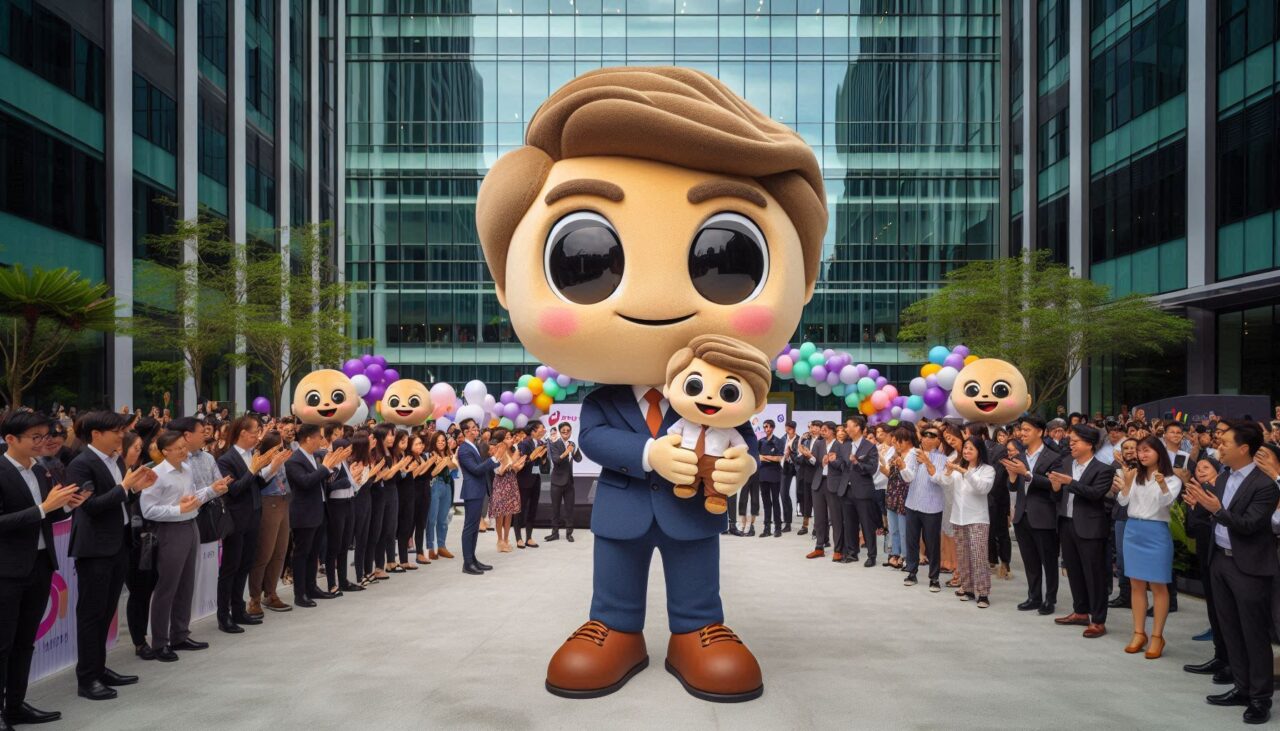 Kostum Maskot Perusahaan