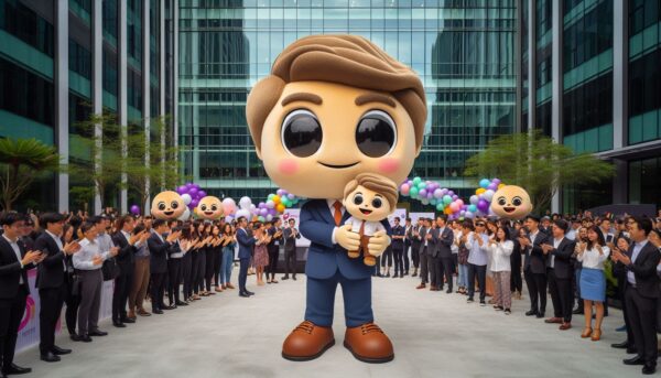 Kostum Maskot Perusahaan