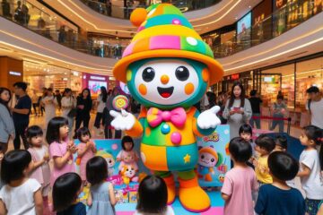 Maskot Perusahaan Mainan Anak