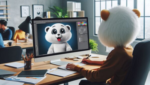 Desain Boneka Maskot Custom