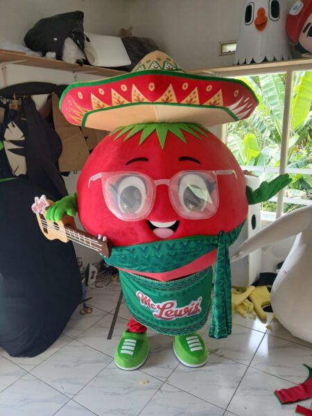 Kostum Maskot Tango