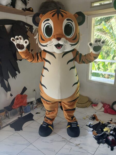 Kostum Maskot Harimau